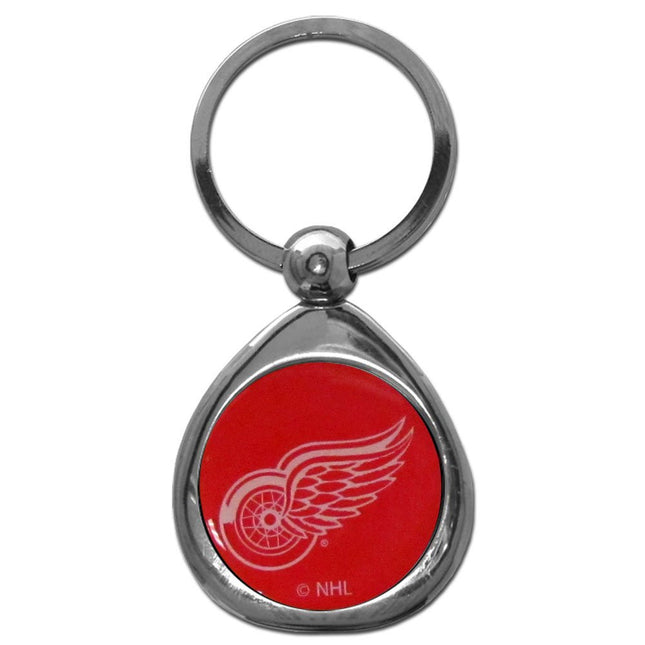NHL Siskiyou Sports Fan Shop Detroit Red Wings Chrome Key Chain One Size Team Colors