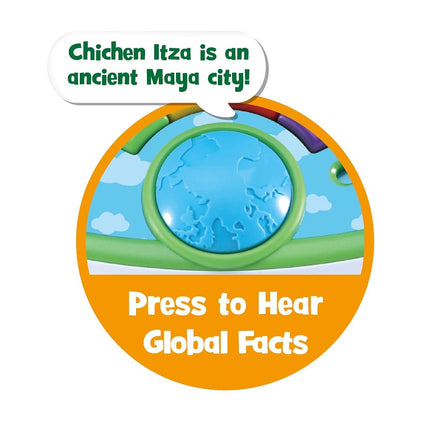 LeapFrog LeapGlobe Tactile, globe interactif pour les enfants de 3 ans et plus
