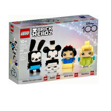 LEGO BrickHeadz Disney 100th Celebration Mickey Mouse, Snow White, Tinkerbell & Oswald The Lucky Rabbit