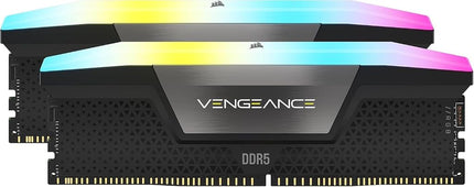 CORSAIR VENGEANCE RGB DDR5 Kit de mejora de luz (sin memoria física) - Negro