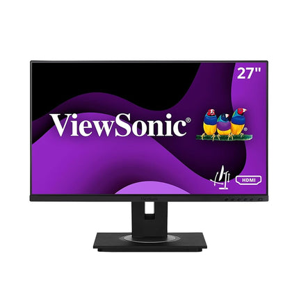 ViewSonic VG2748a-2 27-inch 1080p Full HD Monitor with Frameless Design, Advanced Ergonomics, HDMI, USB, DisplayPort, VGA, Integrated Speakers, for Business or Home Office