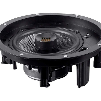 Monoprice Amber Ceiling Speakers 6.5-inch 2-way Carbon Fiber with Ribbon Tweeter (pair)