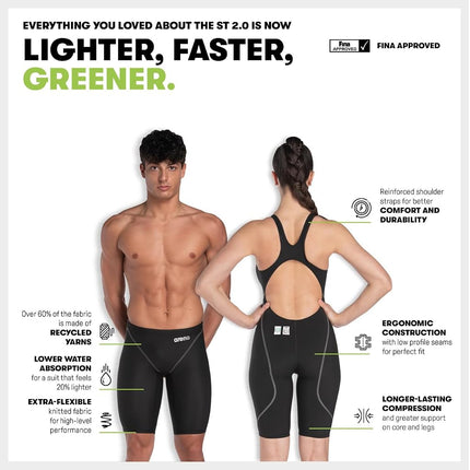 ARENA Short de bain Racing Jammer Powerskin ST Next garçon