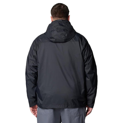 Columbia Men's Glennaker Lake II Rain Jacket, Black, 5XL Plus Tall