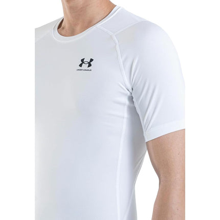 Under Armour Mens UA HG Armour Comp SS, short-sleeved sports t-shirt for men, comfortable and lightweight gym clothes for workouts
