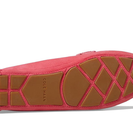 Cole Haan Womens Evelyn Chain Driver, Camelia Rose Suede, 3.5 UK