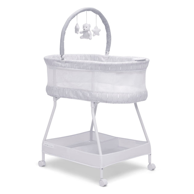 Delta Children Adjustable, fabric, Mesh, White/Gre
