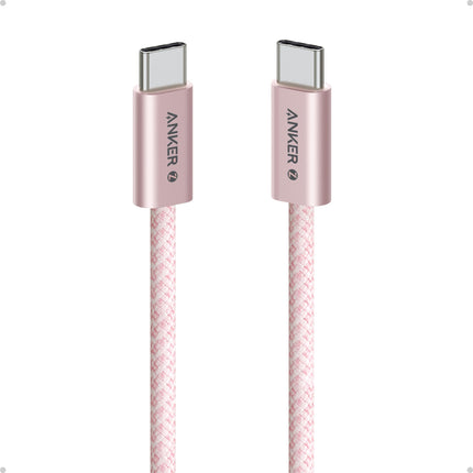 Anker Zolo USB C to USB C Cable, Braided and Dirt-
