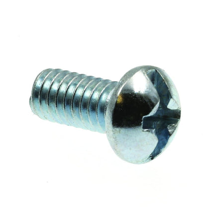 Prime-Line Products 9003419 Machine Screw, Round Head, Slotted/Phillips Combo, #8-32 X 3/8 in, Zinc Plated Steel, Pack of 100
