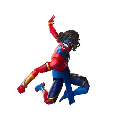 Marvel Legends Series Pavitr Prabhakar, Spider-Man: Across the Spider-Verse Collectible 6 Inch Action Figure, Red and Blue