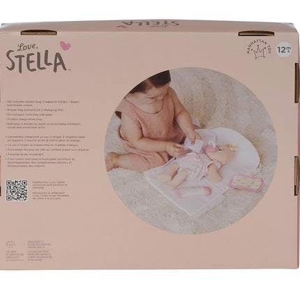 Manhattan Toy Stella Collection 11-Piece Baby Doll Diaper Bag Changing Mat Combo Set for 30.48cm and 38.1cm Soft Dolls