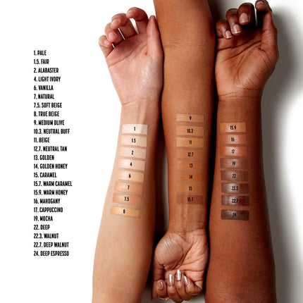 NYX Professional Full Coverage Concealer, 24 Hour Longevity, Can't Stop Won't Stop Contour Makeup Concealer, Matte Finish, Shine Control, Long Lasting, Vegan Formula, Shade: Walnut