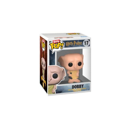 Funko Bitty POP! Harry Potter - Harry Potter™, Draco Malfoy™, Dobby™ and A Surprise Mystery Mini Figure - 0.9 Inch (2.2 Cm) Collectable - Stackable Display Shelf Included - Gift Idea - Cake Topper