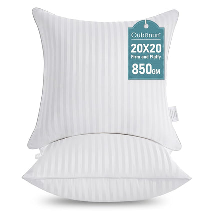 Oubonun Cushion Inserts 50x50cm (Set of 2) – Firm 