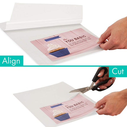 Mead Thermal Laminating Pouches, Lamination Sheets, Letter Size Pouch, 3 Mil, EZ-Align, 150 Pack (39030)