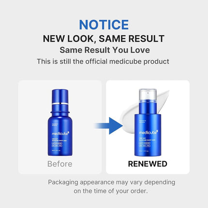 medicube Exosome Shot Zero 7,500 PPM Spicule Facial Serum