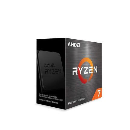 AMD Ryzensets 7 5800X Processor (8 Cores/16 threads, 105W TDP, AM4 socket, 36 MB Cache, 4,7Ghz max boost frequency, no cooler)