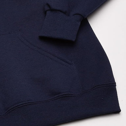 Sudadera con capucha de forro polar para niños Fruit of the Loom, a rayas azul marino Ghost Times Square, extrachica