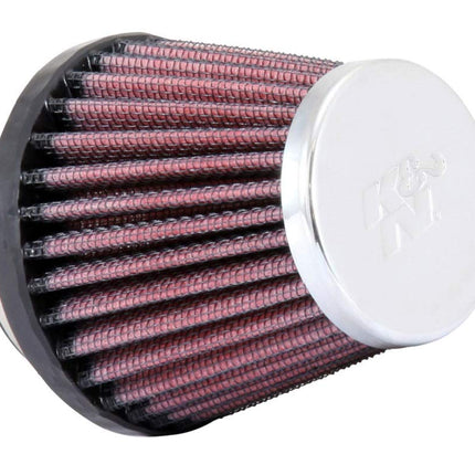 KN RC-1070 Car and Motorcycle Universal Chrome Air Filter, Engine Air Filter