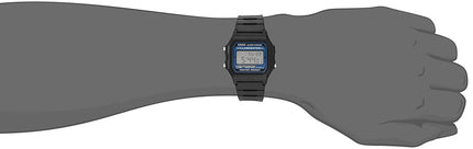 Casio Unisex-Adults Digital Quartz Watch with Resin Strap F-105W-1A