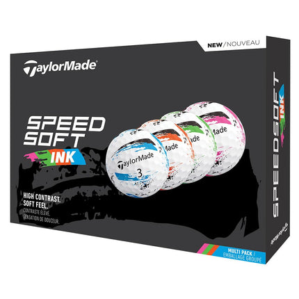 TaylorMade Golf Speed Soft Ink Multi-Pack Golf Balls