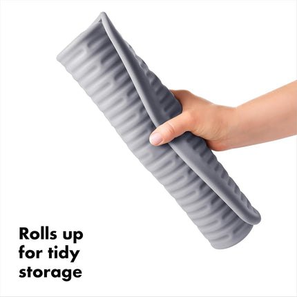 OXO 1410880 Good Grips Drying Mat, Grey, Large Rectangle