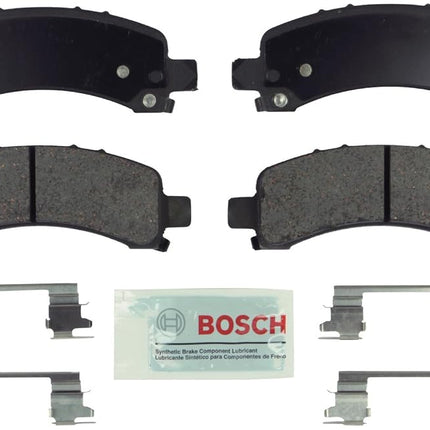 BOSCH BE974H Blue Ceramic Disc Brake Pad Set with 