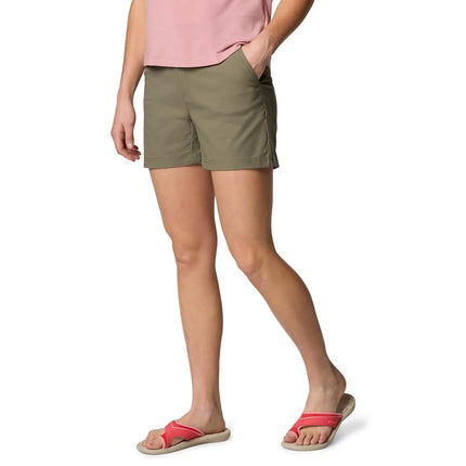 Columbia Women's Leslie Falls Short 2, Hiking Shorts, Stone Green, W12/L5