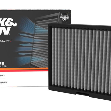 K&N LIFETIME Cabin Air Filter: Premium, Washable, 
