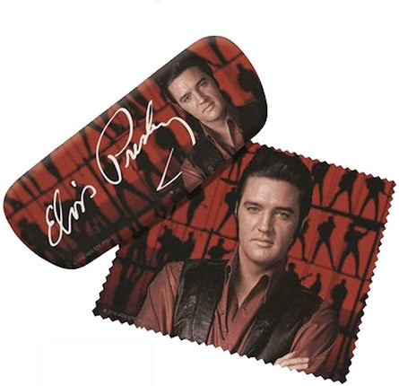 Spoontiques Elvis Presley Eyeglass Case and Cleane