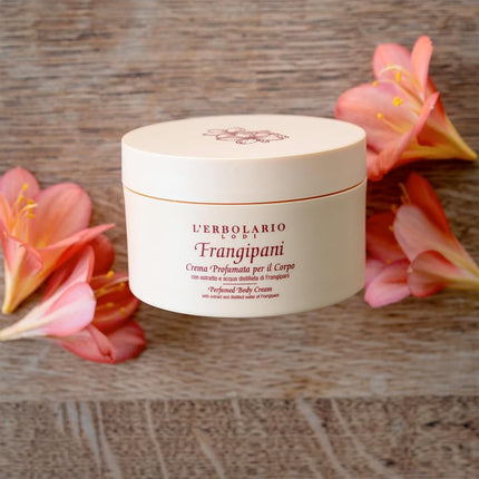Frangipani Scented Body Cream