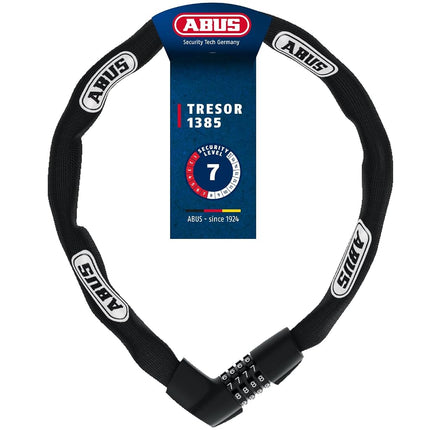 ABUS Chain Lock Tresor 1385, 110 cm, Black