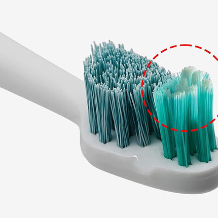 TAO Clean Sonic Electric Toothbrush Replacement Heads (2-Pack) – Orthodontic Head – Replacement Heads for the TAO Clean Electric Toothbrush and Docking Station