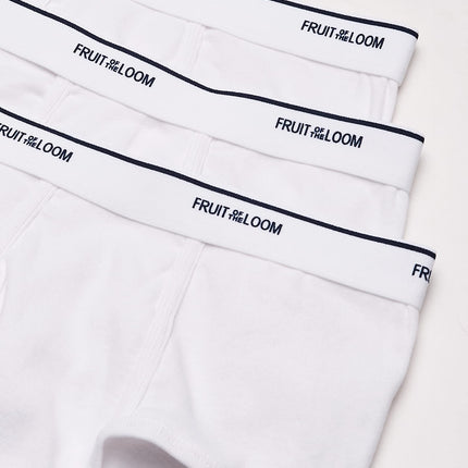 Fruit of the Loom Mens Brief (Pack of 3), White (3-Pack), M