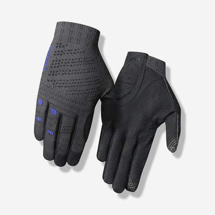 Giro Womens Xnetic Trail Gloves - Titanium/Electric Purple - Size M