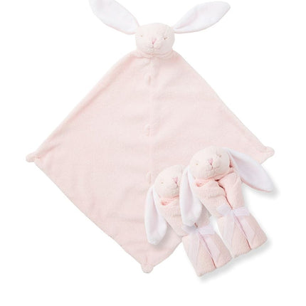 Angel Dear Three of A Kind Blankie, New Pink Bunny