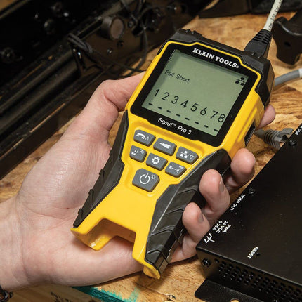 Klein Tools VDV501-219 Cable Tester Remote, Test + Map Remote #9 for Klein Tools Scout Pro 3 Cable Tester