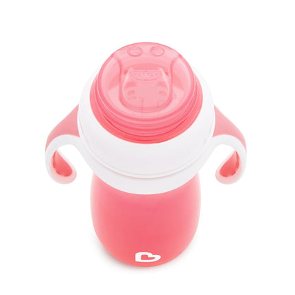 Munchkin� Gentle� Transition Sippy Cup with Trainer Handles, 10 Ounce, Pink