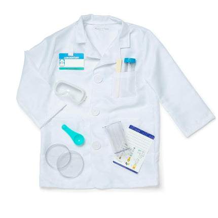 Melissa & Doug Scientist Role Play Costume Set,