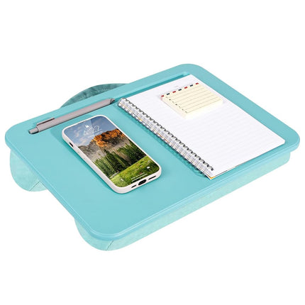 LapGear Compact Lap Desk - Aqua Sky - Fits up to 13.3 Inch Laptops - Pack of 12 - Style No.43009