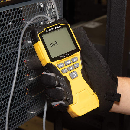 Klein Tools VDV501-851 Cable Tester Kit with Scout Pro 3 for Ethernet/Data, Coax/Video and Phone Cables, 5 Locator Remotes