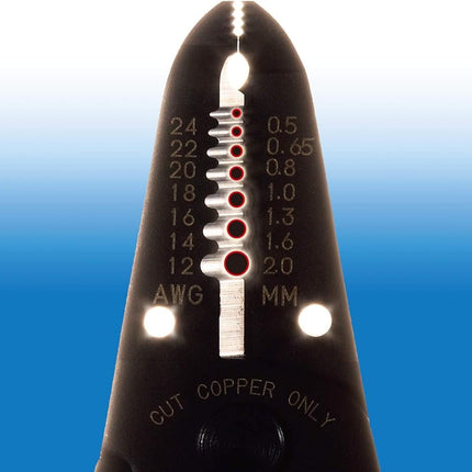 VESSEL 3500E-1 Wire Stripper, Compatible with Electrical Workers Test
