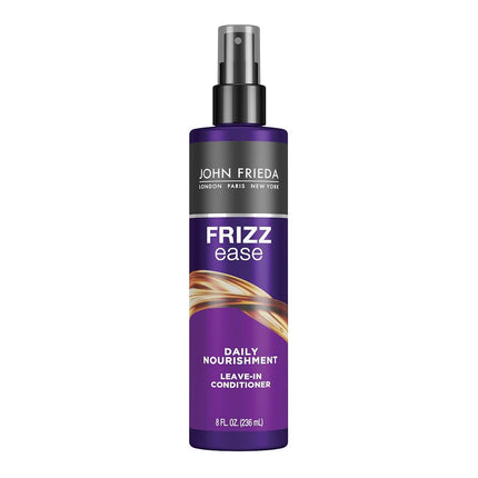 Frizz Ease Daily Nourishment Leave-In Conditioning Spray by John Frieda for Unisex - 8 oz Hair Spray