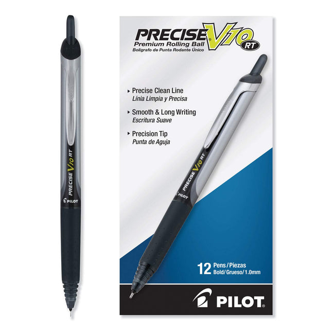 Pilot, Precise V10 RT Refillable & Retractable Rol