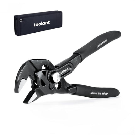 toolant 5-Inch Pocket Adjustable Plier Wrench, Zin