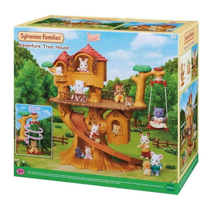 Sylvanian Families Adventure Tree House Collectible Playset for Ages 3+