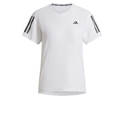 adidas Women's Own The Run T-Shirt, White/Opulent 