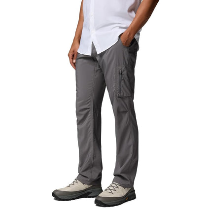 Columbia Men's Silver Ridge Utility Pant Hiking, City Grey, 28W x 30L