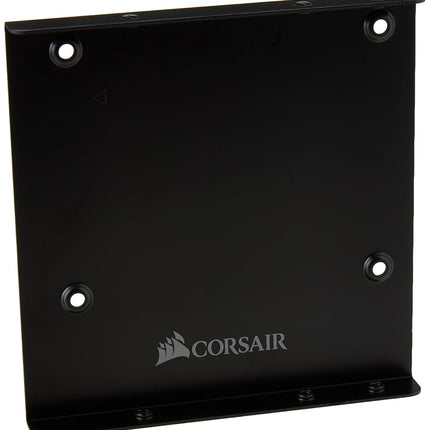 Support de montage Corsair pour un seul SSD (baie de lecteur interne 3,5" vers 2,5", installation facile) Noir