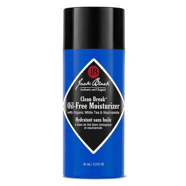 Clean Break Oil-Free Moisturizer by Jack Black for Unisex - 3.3 oz Moisturizer